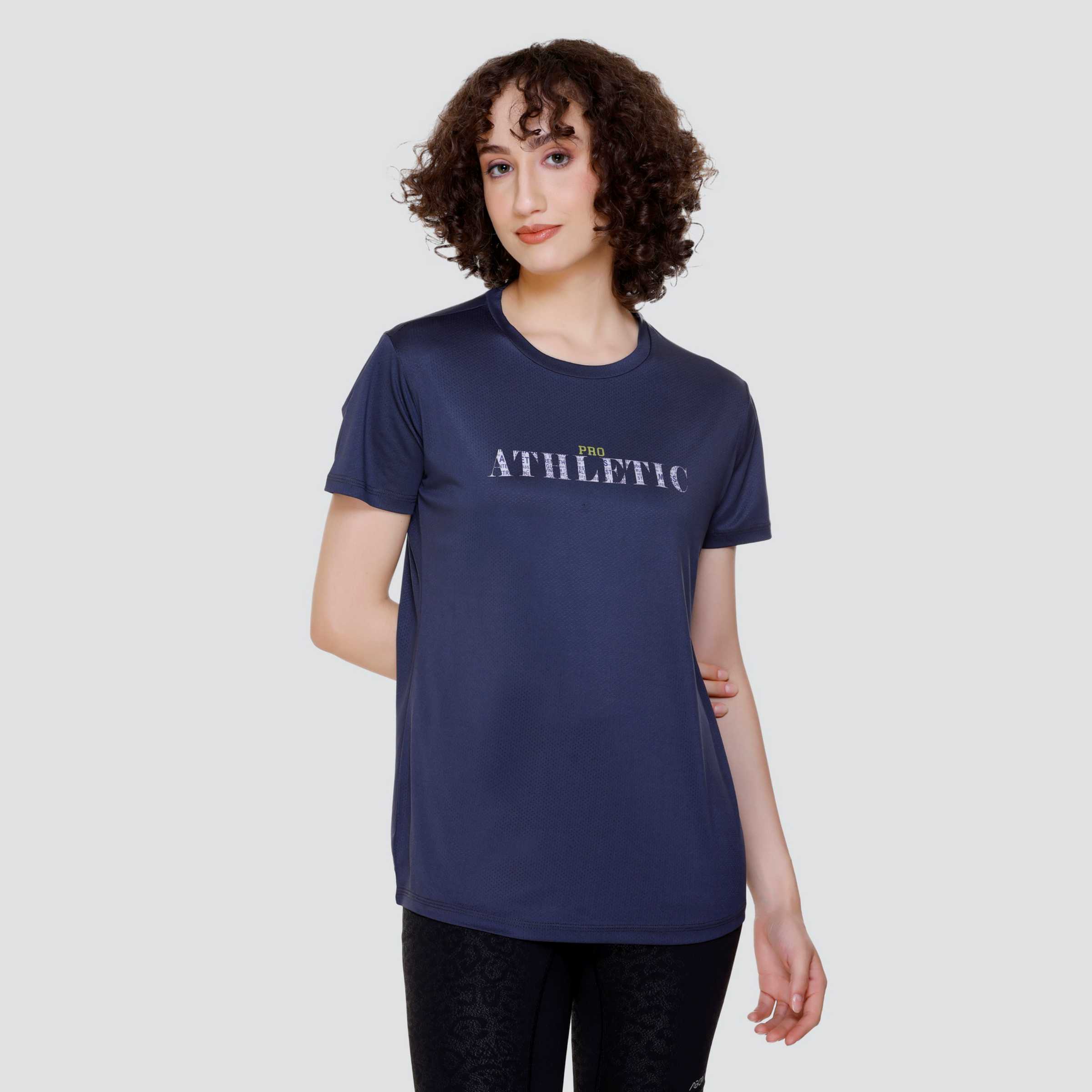 ROUND NECK ACTIVE GRAPHIC T-SHIRT AT24 187