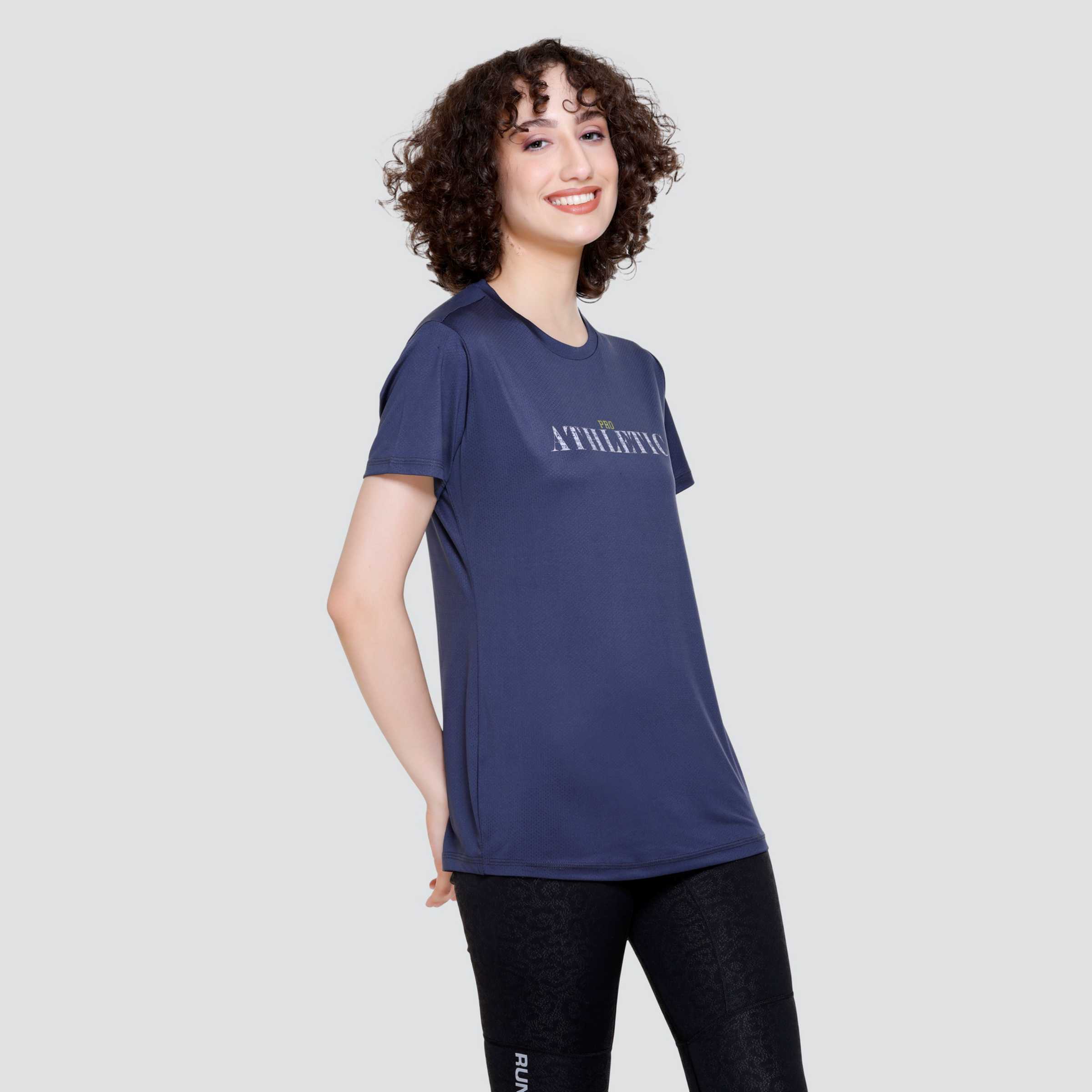 ROUND NECK ACTIVE GRAPHIC T-SHIRT AT24 187