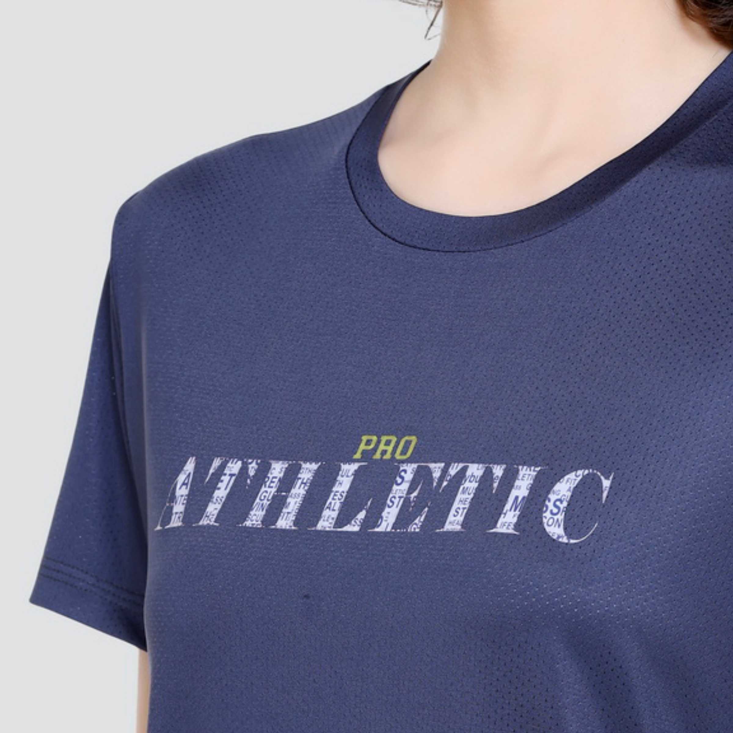 ROUND NECK ACTIVE GRAPHIC T-SHIRT AT24 187